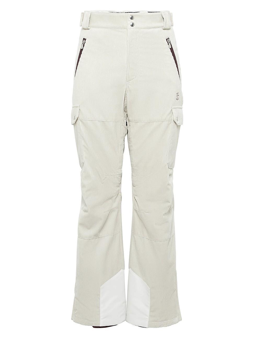 Mens Bonded Corduroy Mountain Trousers with Thermore Padding and Cargo Pockets Product Image