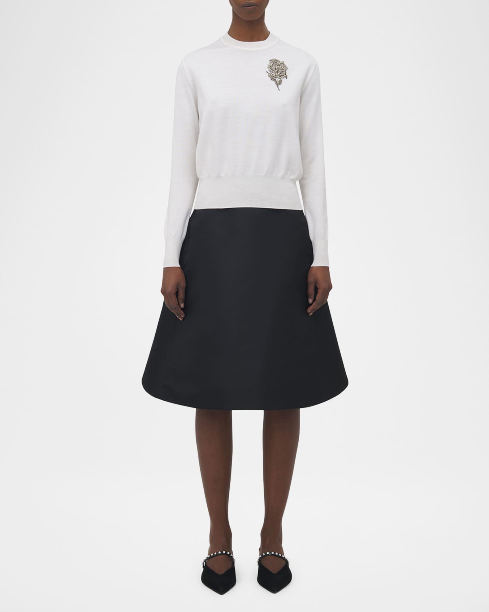 Crystal Rose Wool Sweater Product Image