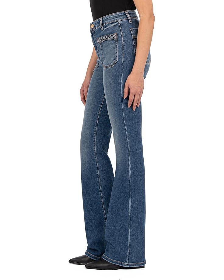 Jodi High-Rise Wide Leg Front Patch Pockets In Energy Product Image