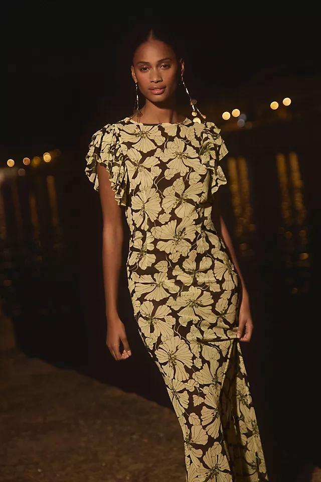 De La Vali Bougainvillea Maxi Dress Product Image