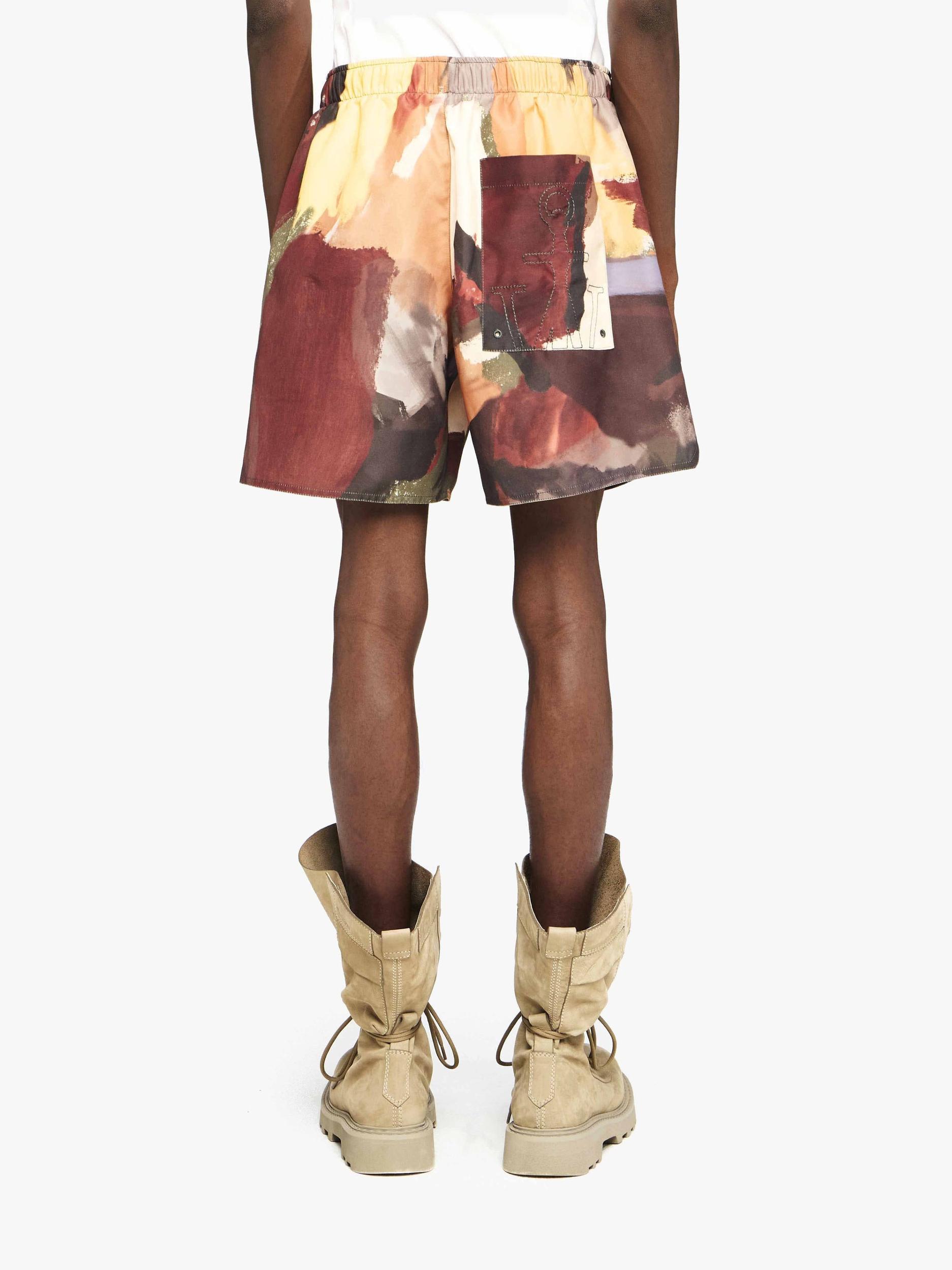 'ABSTRACT' PRINTED SWIM SHORTS Product Image
