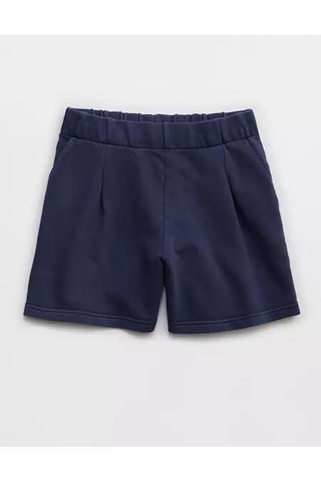 Aerie New Heights Trouser Fleece Short Women's Product Image