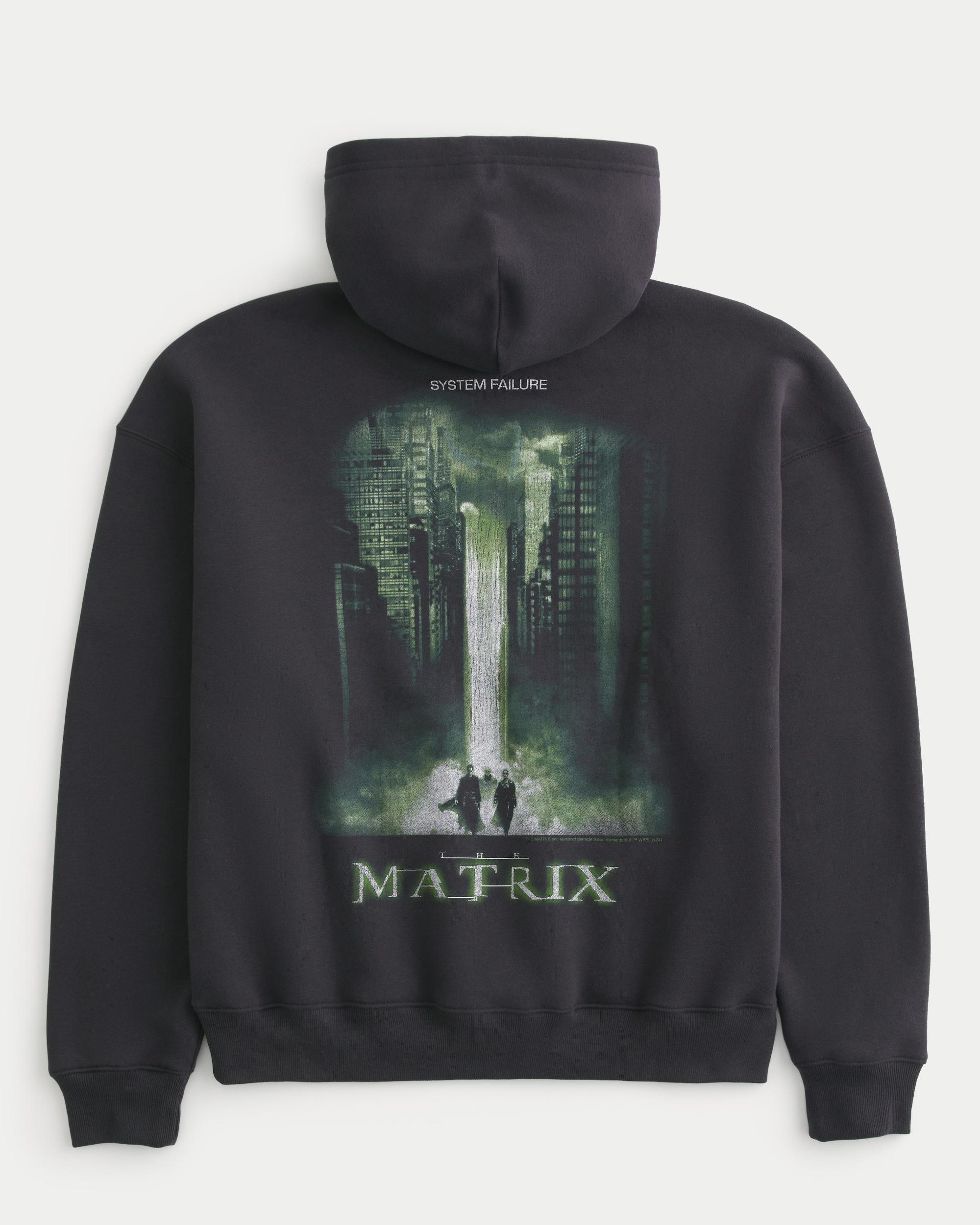 Boxy The Matrix Graphic Hoodie Product Image