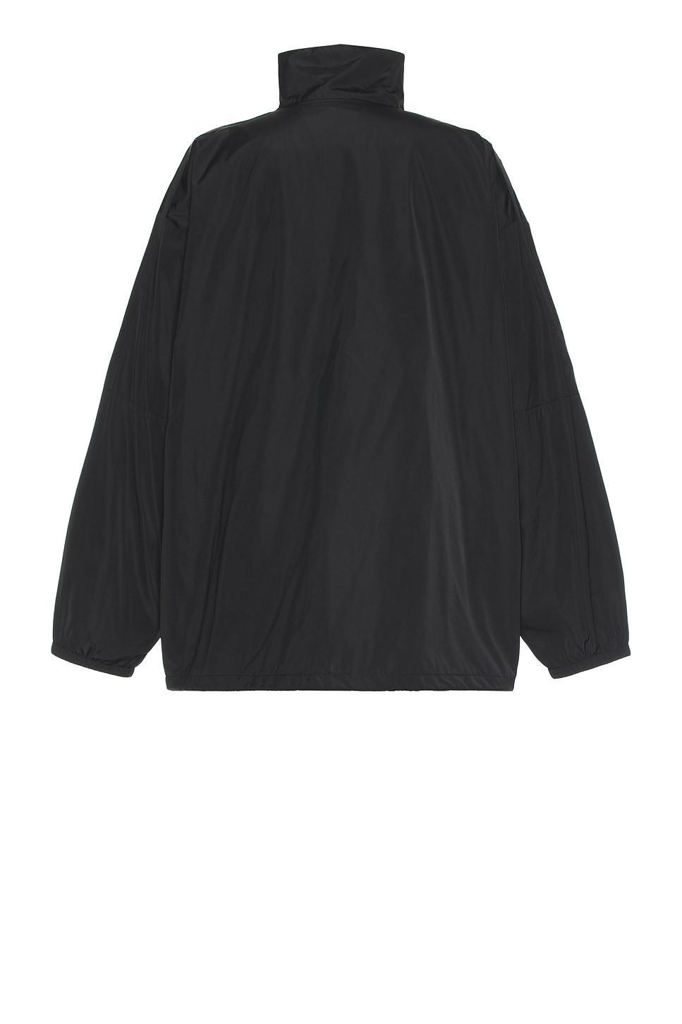 BALENCIAGA Logo Zip Up Jacket In Black Product Image