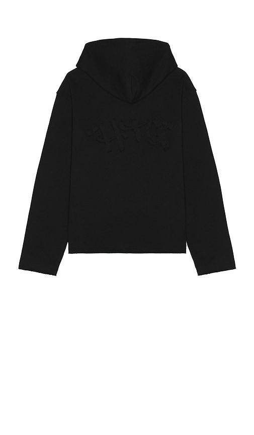 RHONE Walden Waffle Knit 1/4 Zip Sweater In Black Product Image