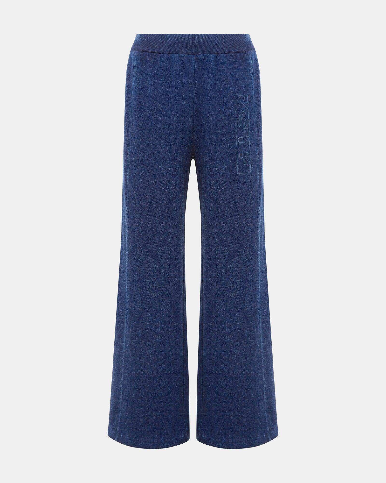 ORIGIN TRAK PANT INDIGO SPLICED Female Product Image