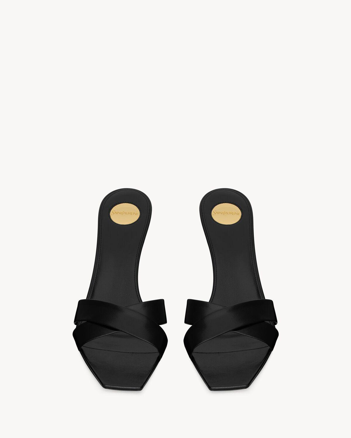 jill mules in smooth leather Product Image