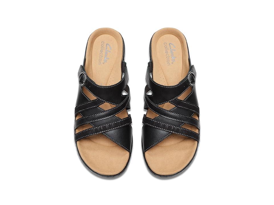Clarks Merliah Holly Leather) Women's Sandals Product Image