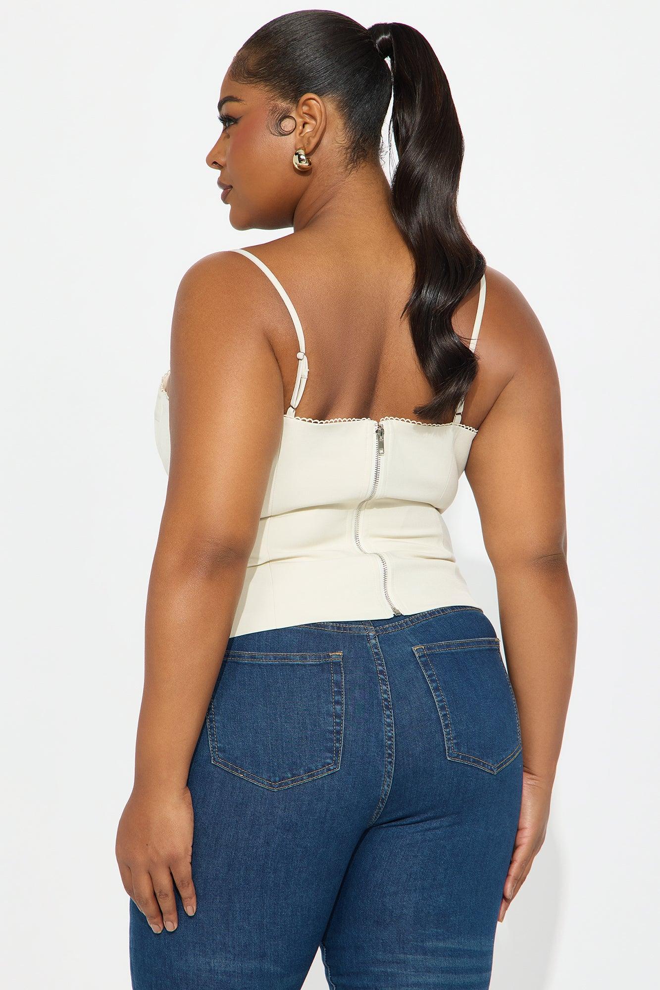 Feeling Cute Cami Top - Cream Product Image