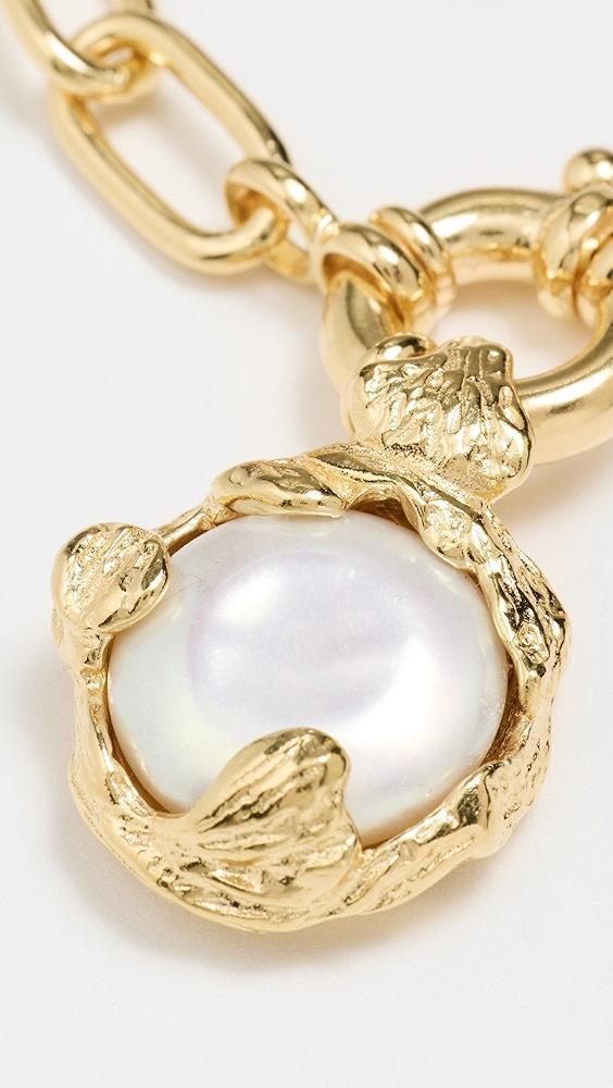 Les Mères The Halo Pearl Pendant with Chain | Shopbop Product Image