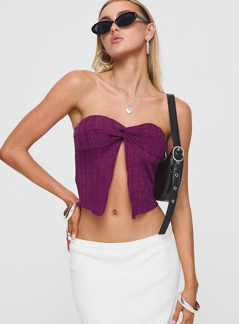 Mani Top Purple Product Image