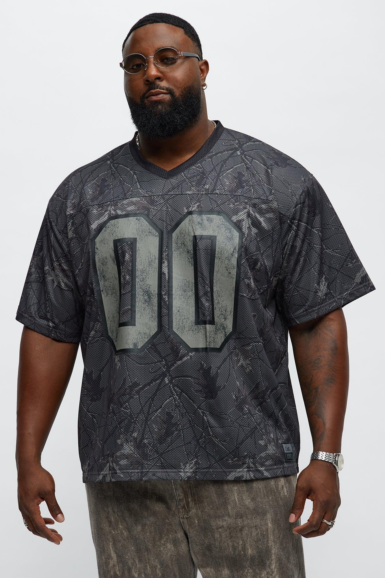Short Sleeve Camo Jersey - Black Product Image