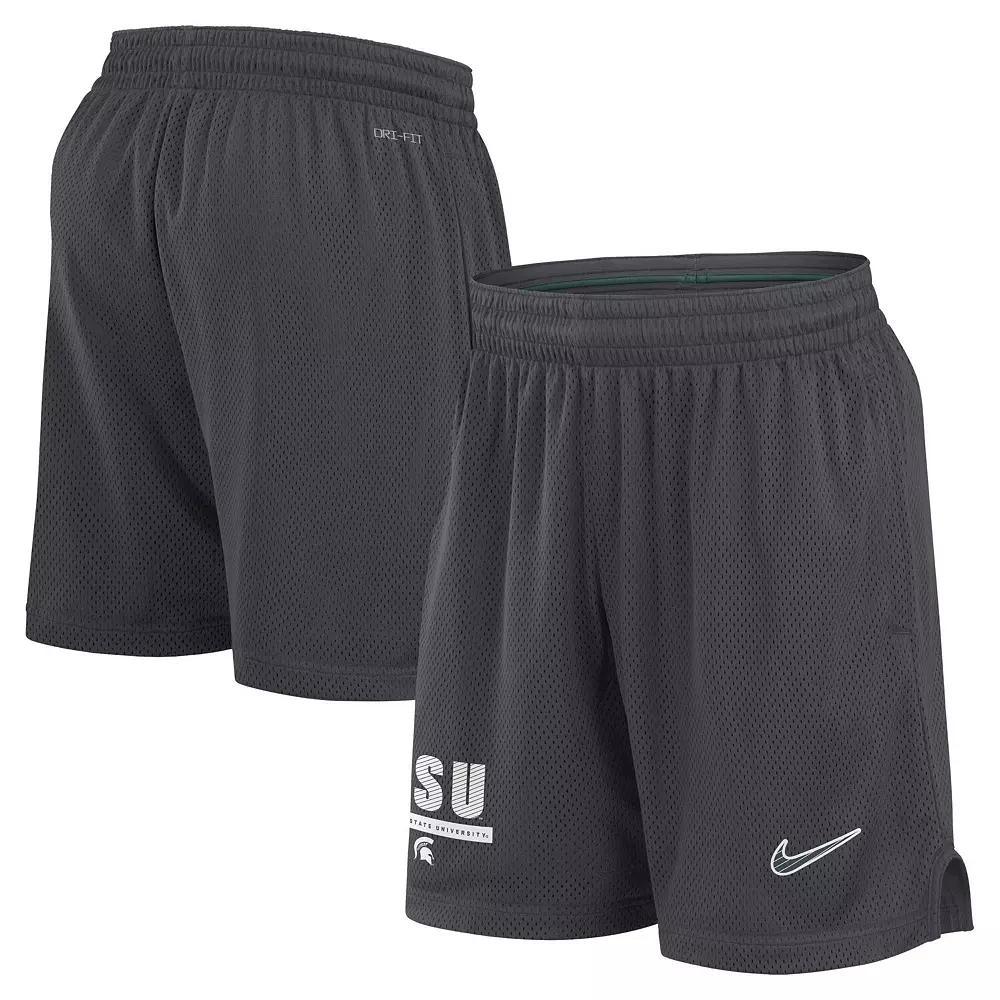 Men's Nike Anthracite Duke Blue Devils 2024 Sideline Mesh Shorts, Size: XL, Grey Product Image
