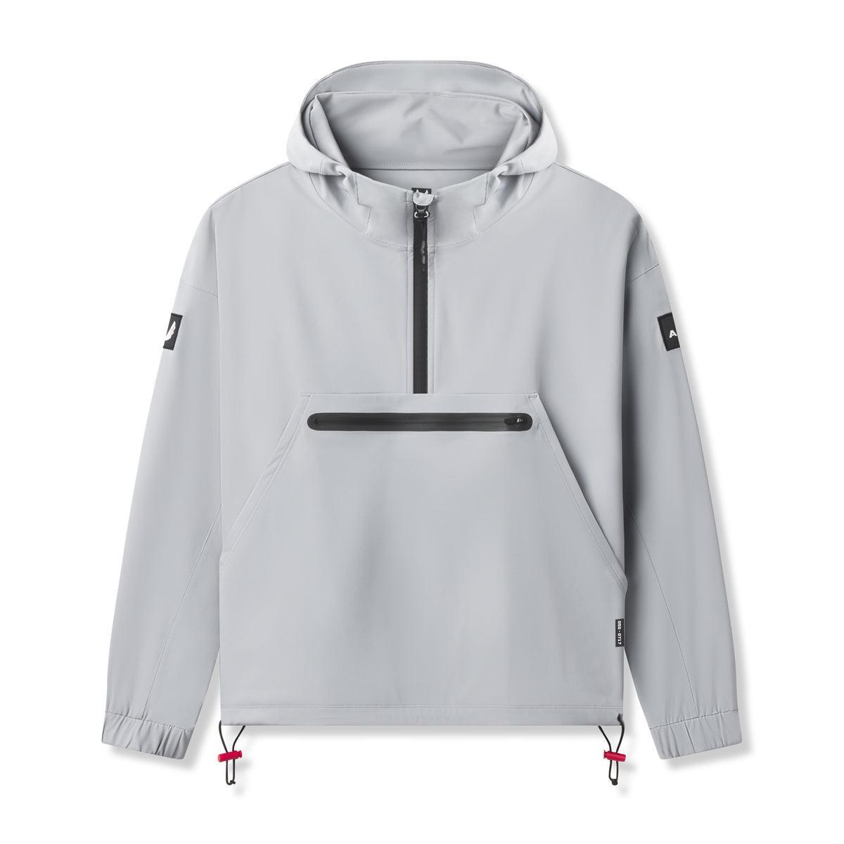 0717. Weather-Ready Anorak Jacket - Slate Grey "Patch" Product Image