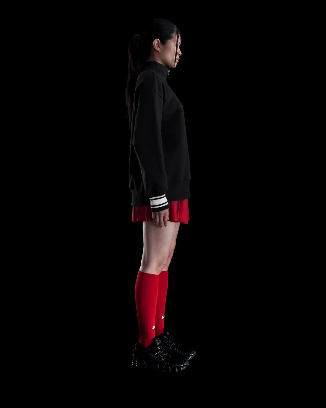 Women's Nike Sportswear Phoenix Fleece Oversized 1/4-Zip Long Sweatshirt Product Image
