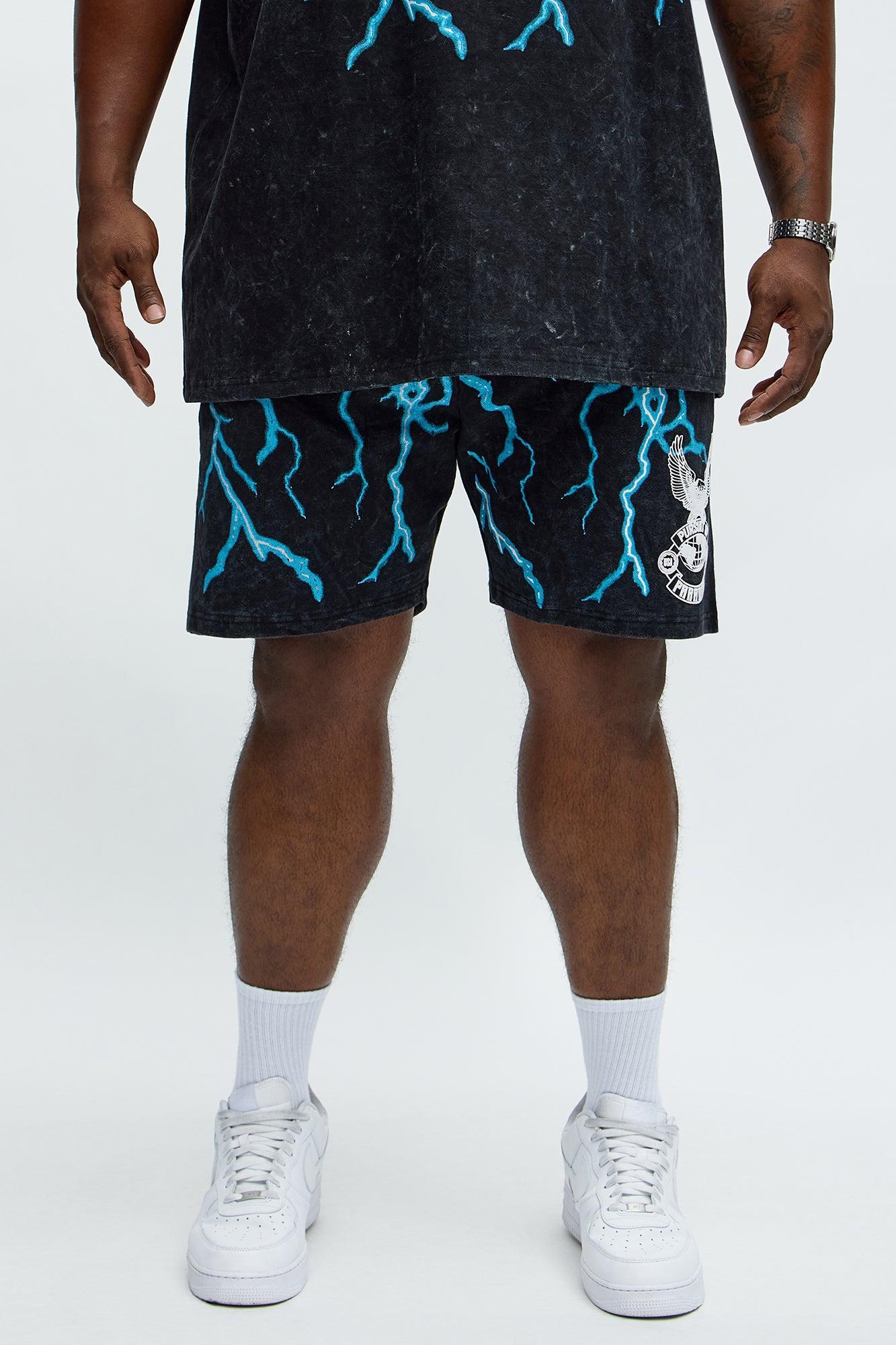 Thunder Bird Sweatshorts - Black Product Image