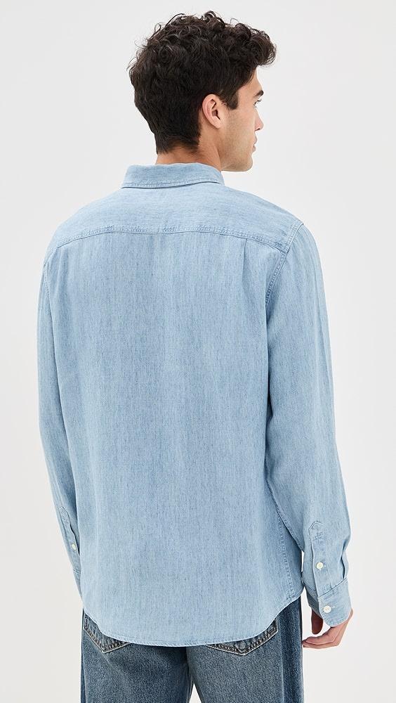 Faherty Tried and True Chambray Workshirt | Shopbop Product Image