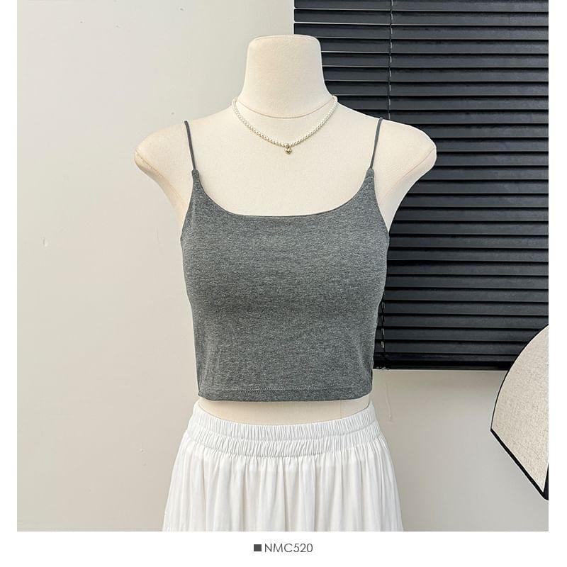 Back-Window Colorblock Camisole Top in 6 Colors Product Image
