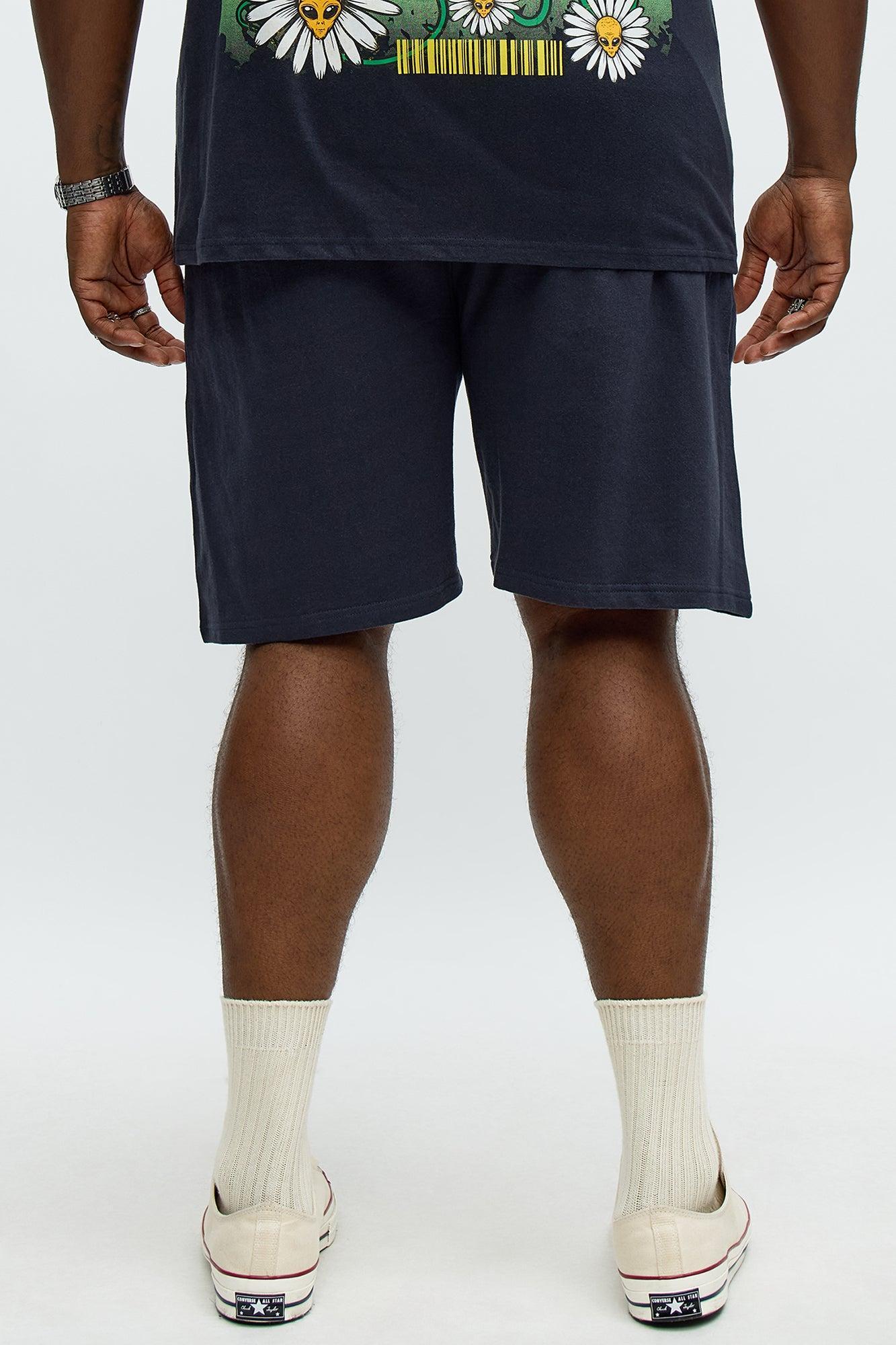 Stack Cash Chase Stars Sweatshorts - Black Product Image