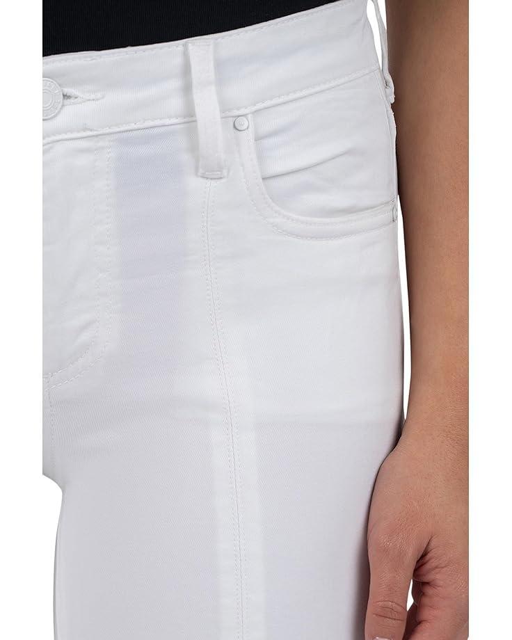Women's KUT from the Kloth Amy Crop Straight Leg Roll Up Fray Princess Seam Product Image