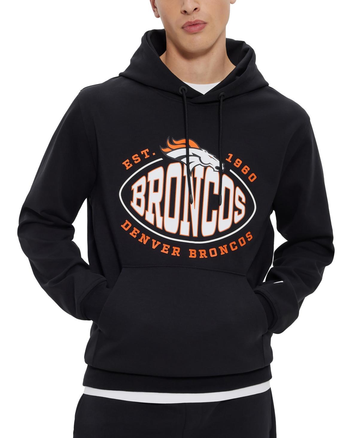 Men's BOSS X NFL  Black Minnesota Vikings Touchback Pullover Hoodie, Size: Medium Product Image