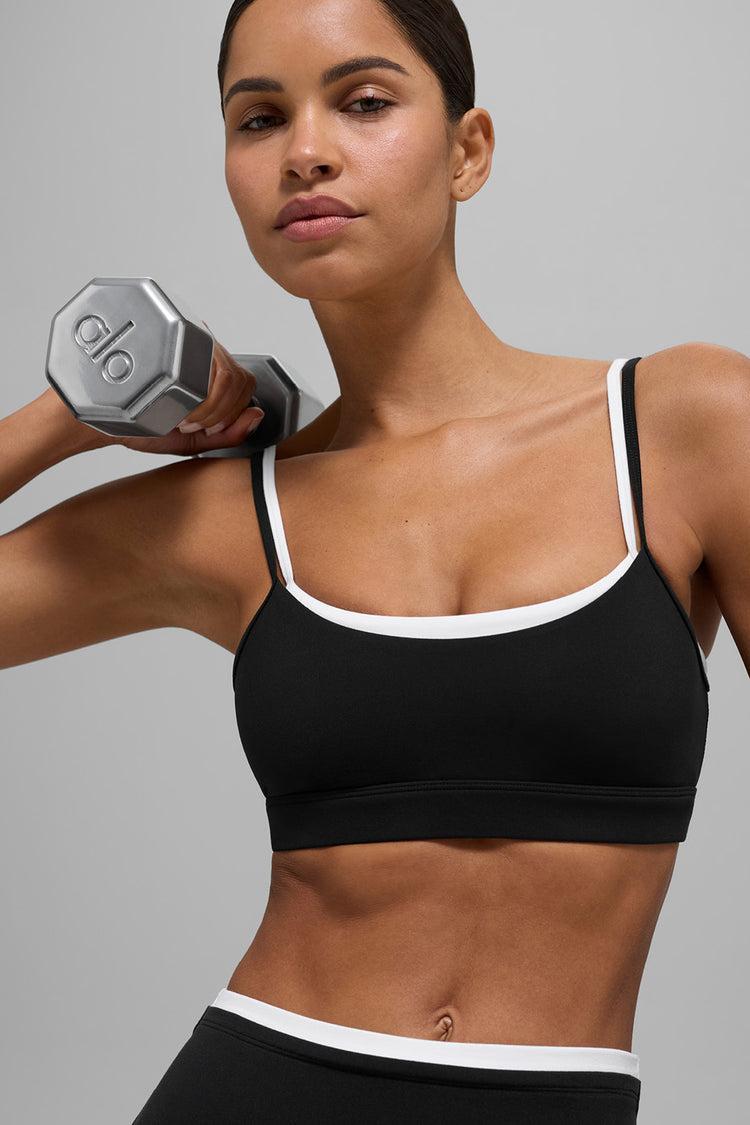 Airbrush Double Up Bra - Black/White Product Image