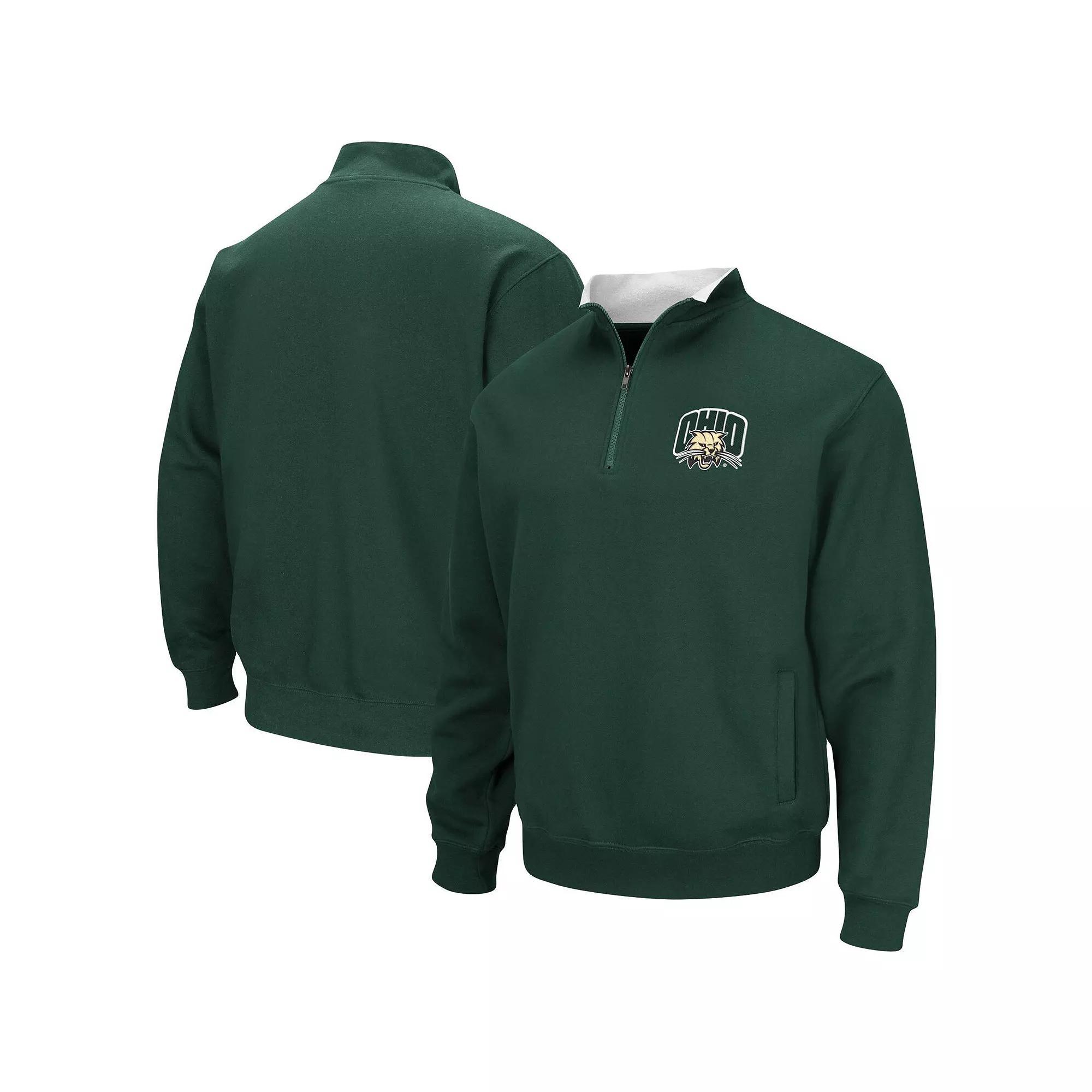 Men's Colosseum Navy Michigan Wolverines Big & Tall Tortugas Quarter-Zip Jacket, Size: 2XB, Blue Product Image
