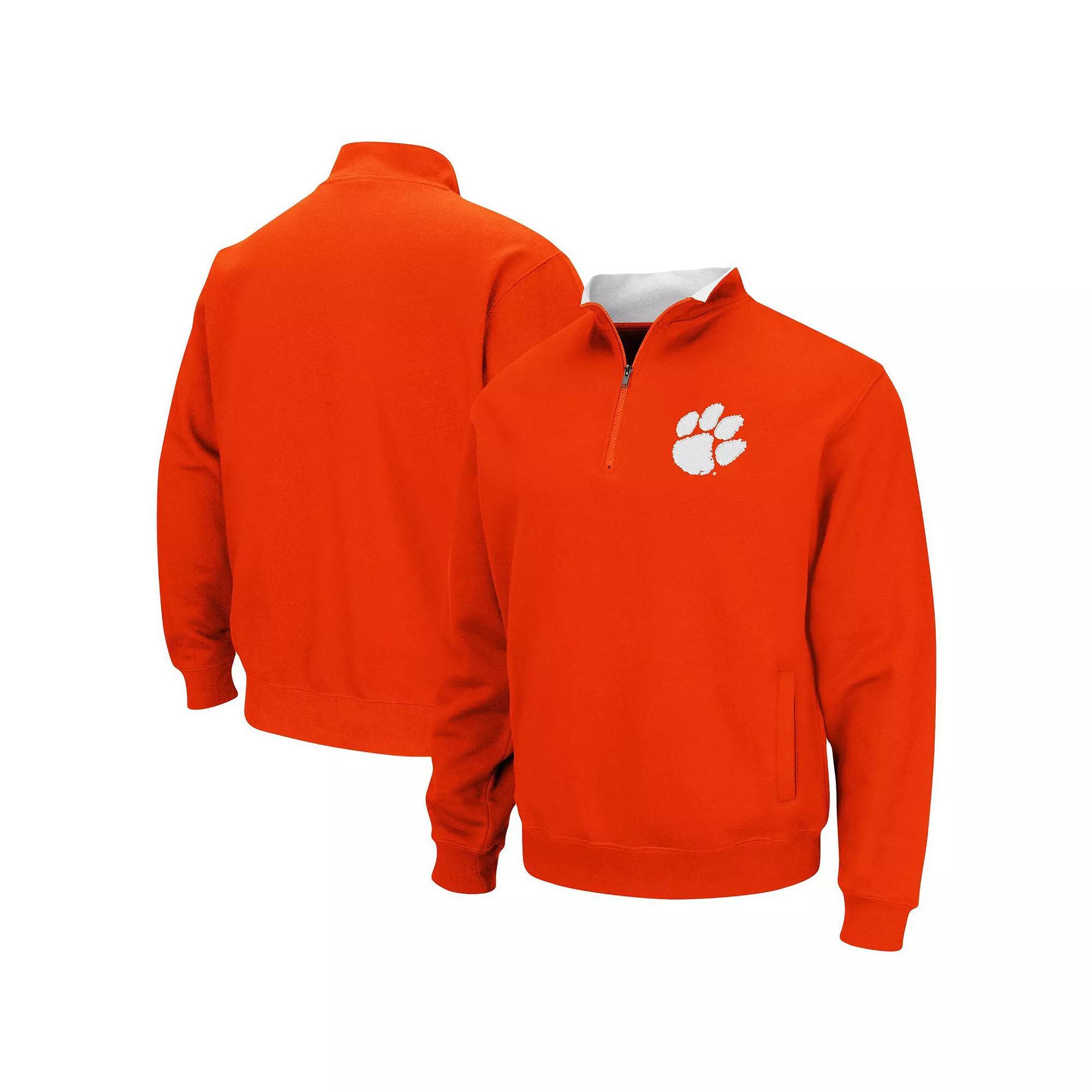 Men's Colosseum Navy West Virginia Mountaineers Big & Tall Tortugas Quarter-Zip Jacket, Size: 2XB, Blue Product Image