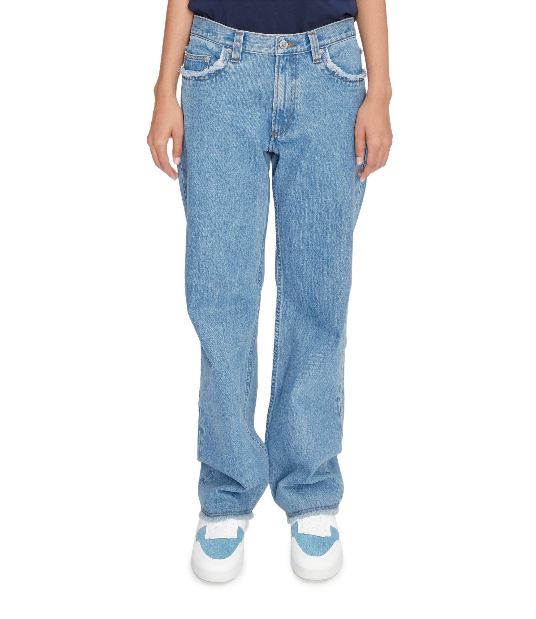 Relaxed Raw Edge F jeans Female Product Image