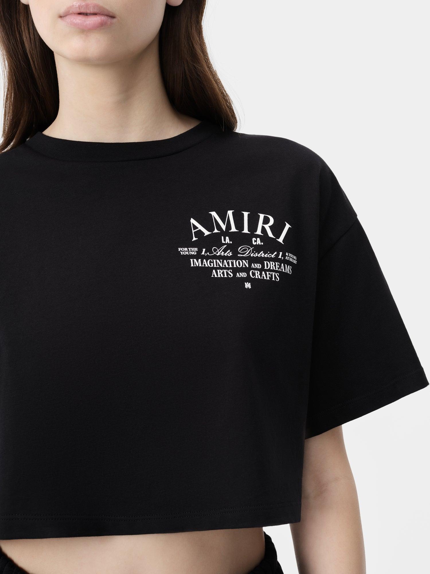 WOMEN - WOMEN'S ARTS DISTRICT CROPPED TEE - Black Female Product Image
