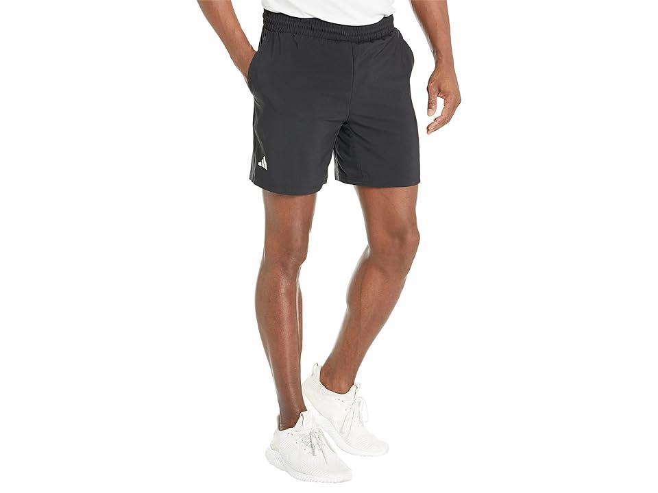 adidas Mens 3-Stripe Club Tennis 9 Shorts Product Image