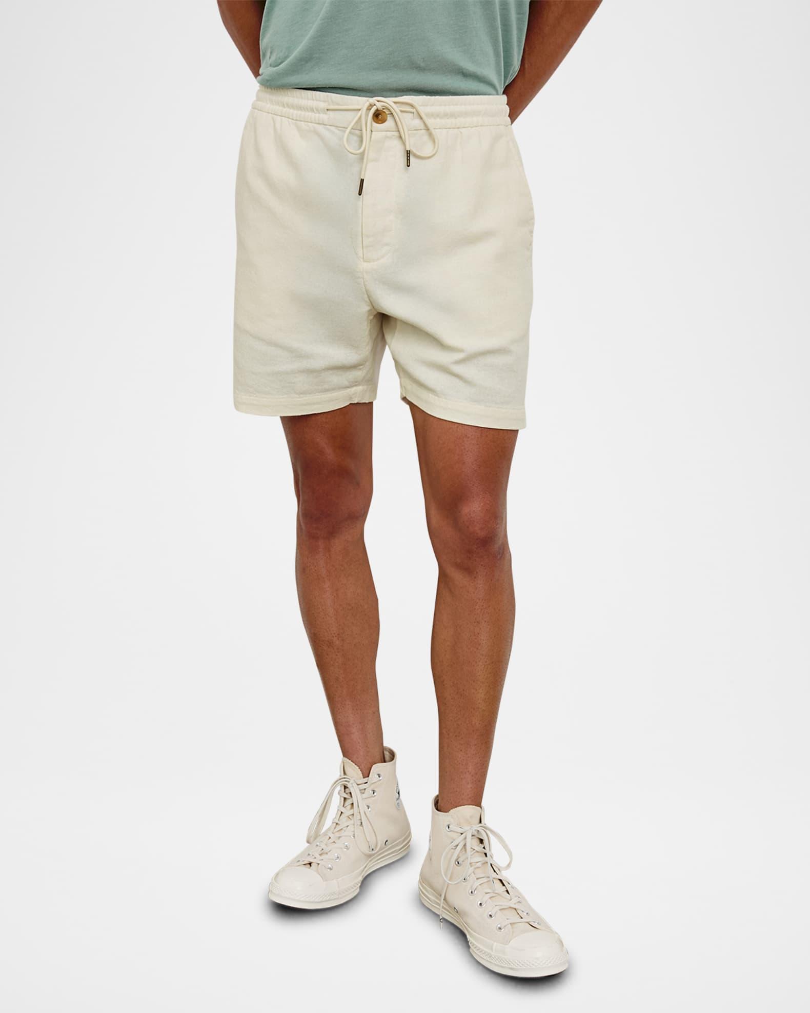 Men's Archer 6 Cotton and Linen Drawstring Shorts Product Image