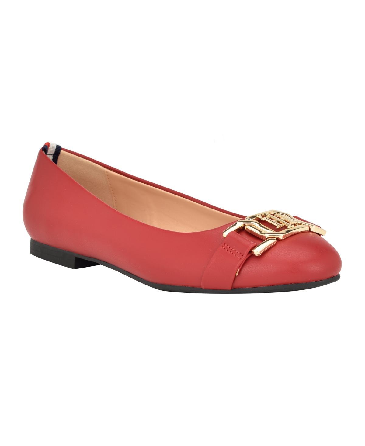 Tommy Hilfiger Gallyne (Ivory) Women's Flat Shoes Product Image
