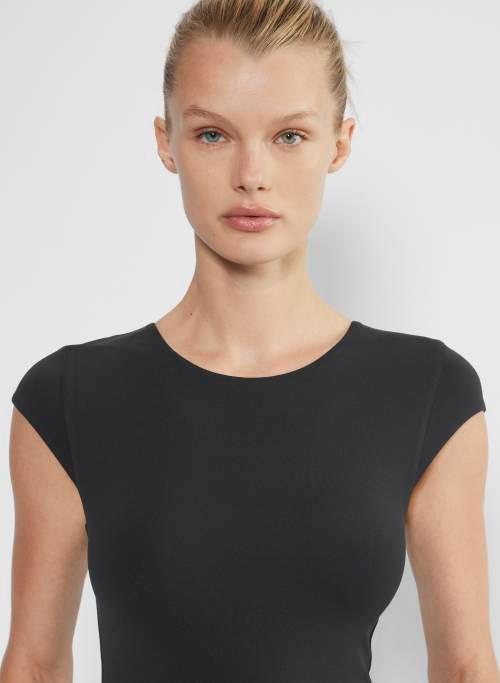 contour capsleeve crew t-shirt Product Image