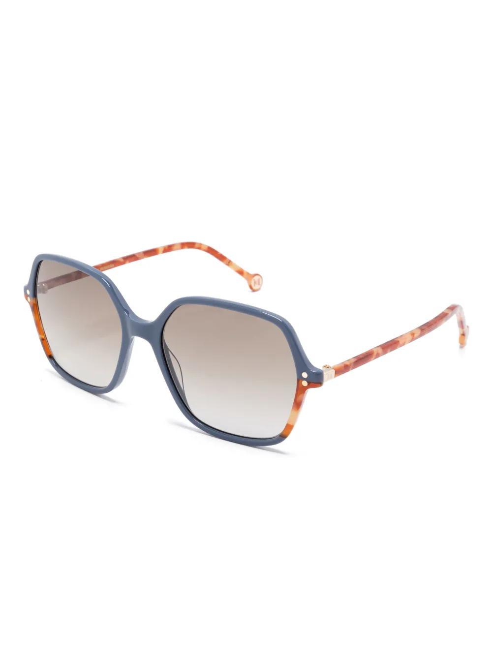 CAROLINA HERRERA Square-frame Sunglasses In Blau Product Image