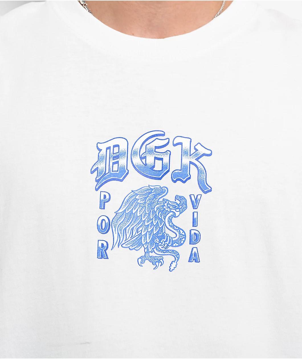 DGK Vida Avenue Heavyweight White T-Shirt Product Image