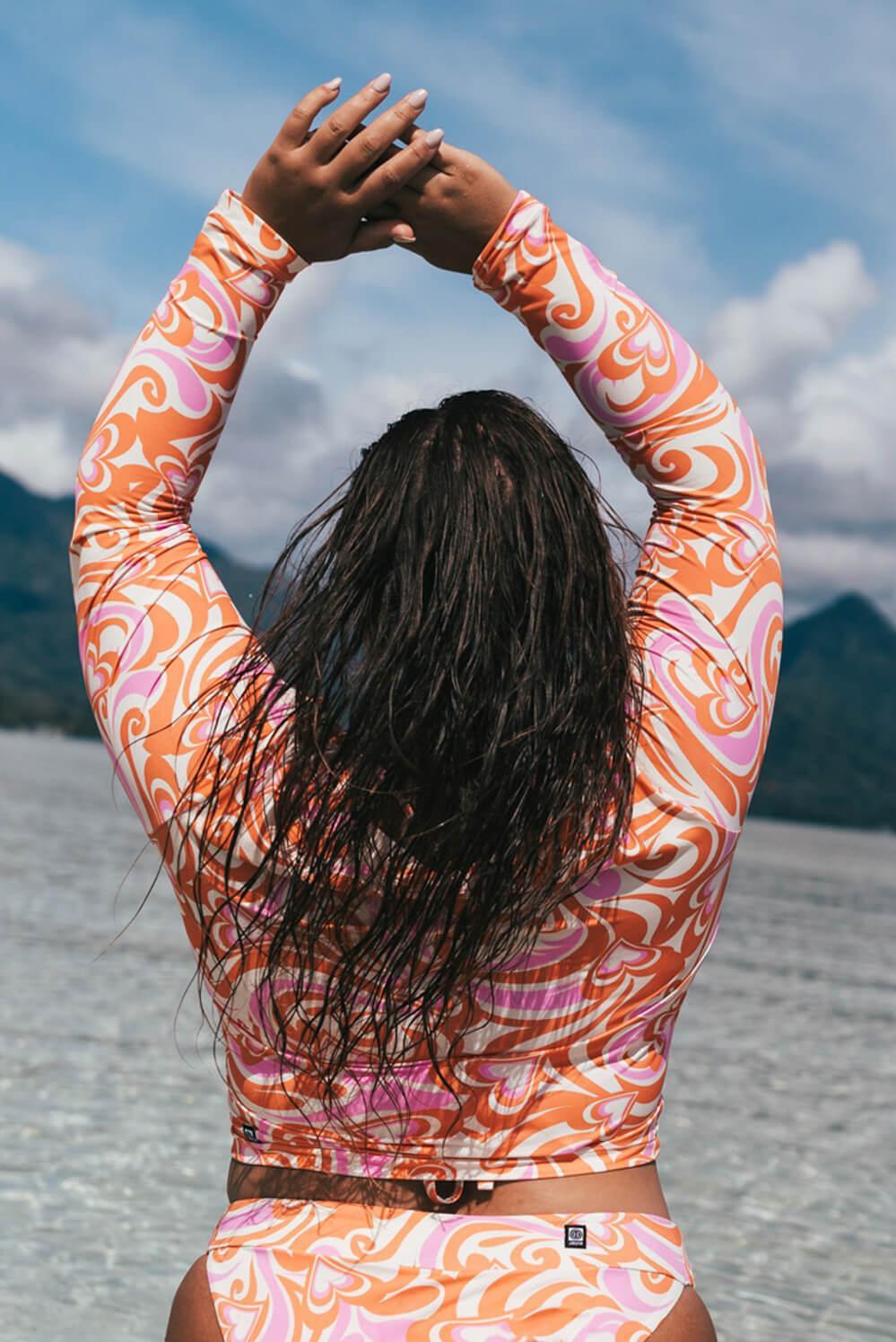 Freya Long Sleeved Crop Rashie Product Image