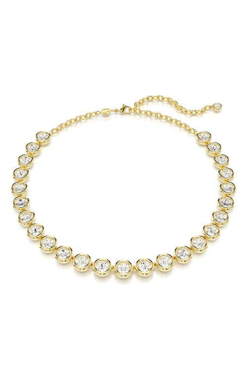Womens Imber Goldtone & Crystal Tennis Necklace Product Image
