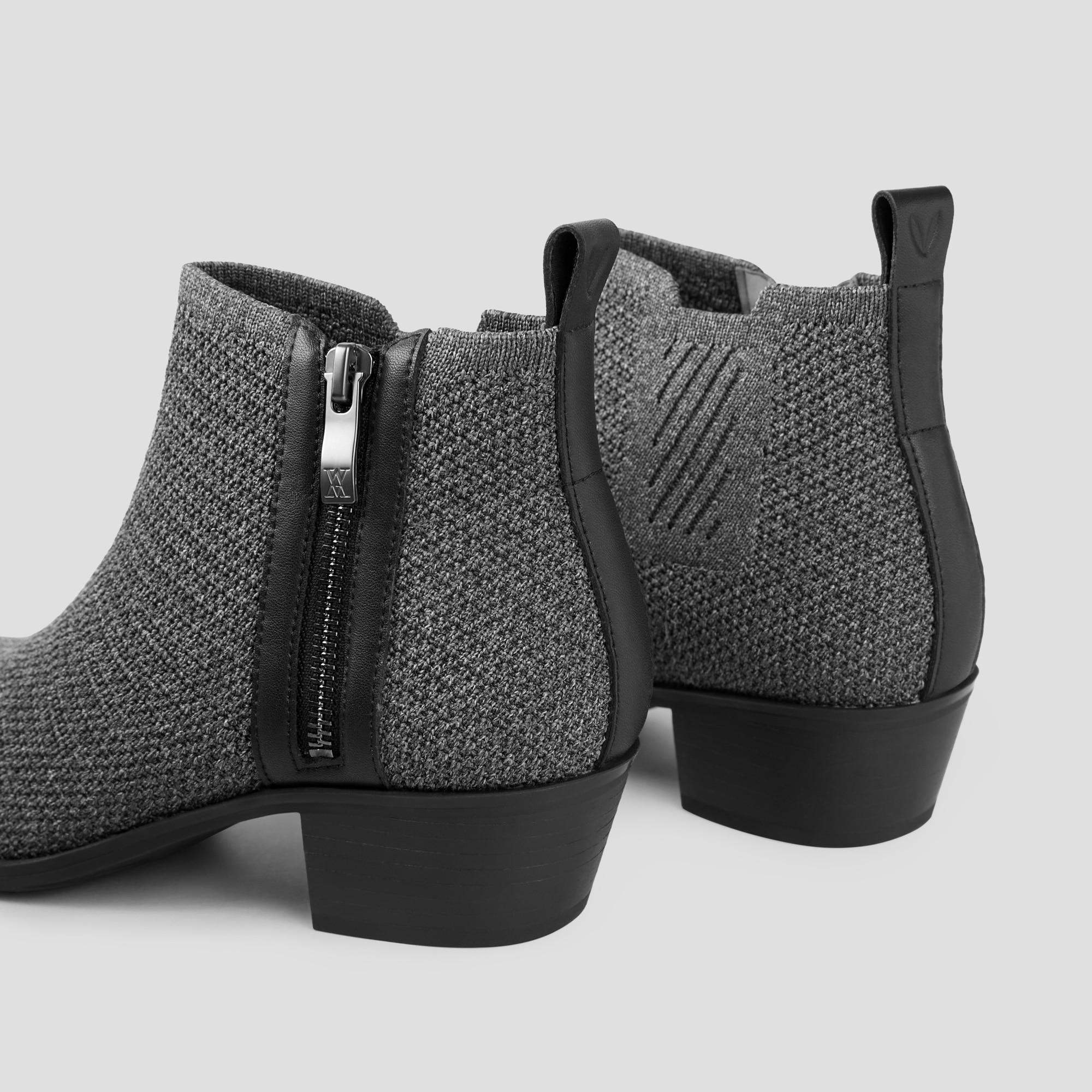 Zip Up Western Ankle Boots (Taylor) Product Image
