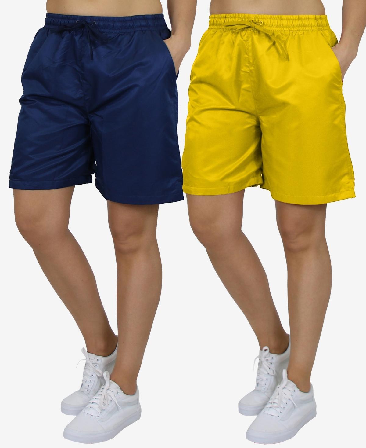 Galaxy By Harvic Womens Active Workout Training Shorts - Pack of 2 Product Image