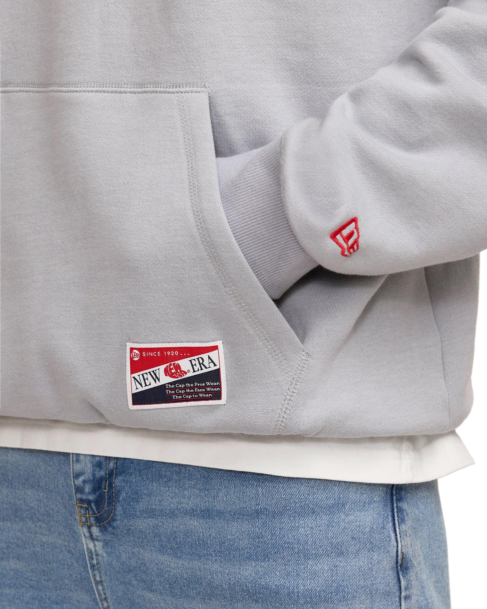 New York Yankees Throwback Gray Hoodie Male Product Image