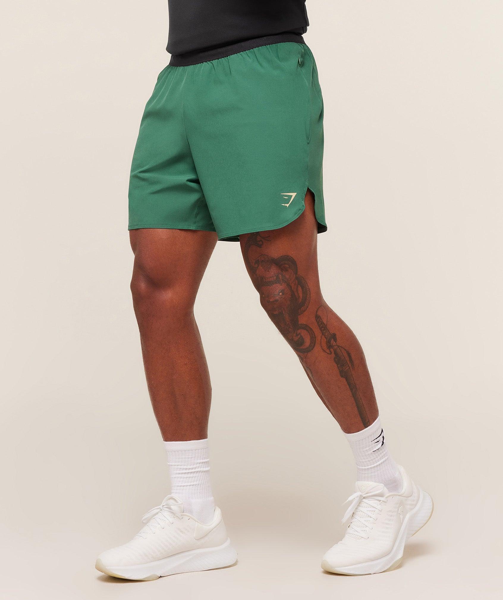 Gymshark Fit Repeat 6" Shorts - Lift Green Male Product Image