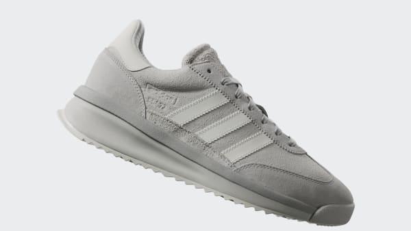 adidas Gender Inclusive SL 72 RS Sneaker in Grey/Crystal White/Grey at Nordstrom, Size 8.5 Women's Product Image