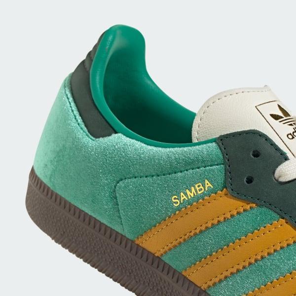 adidas Samba OG Shoes Court Green M 8 / W 9 Womens Product Image