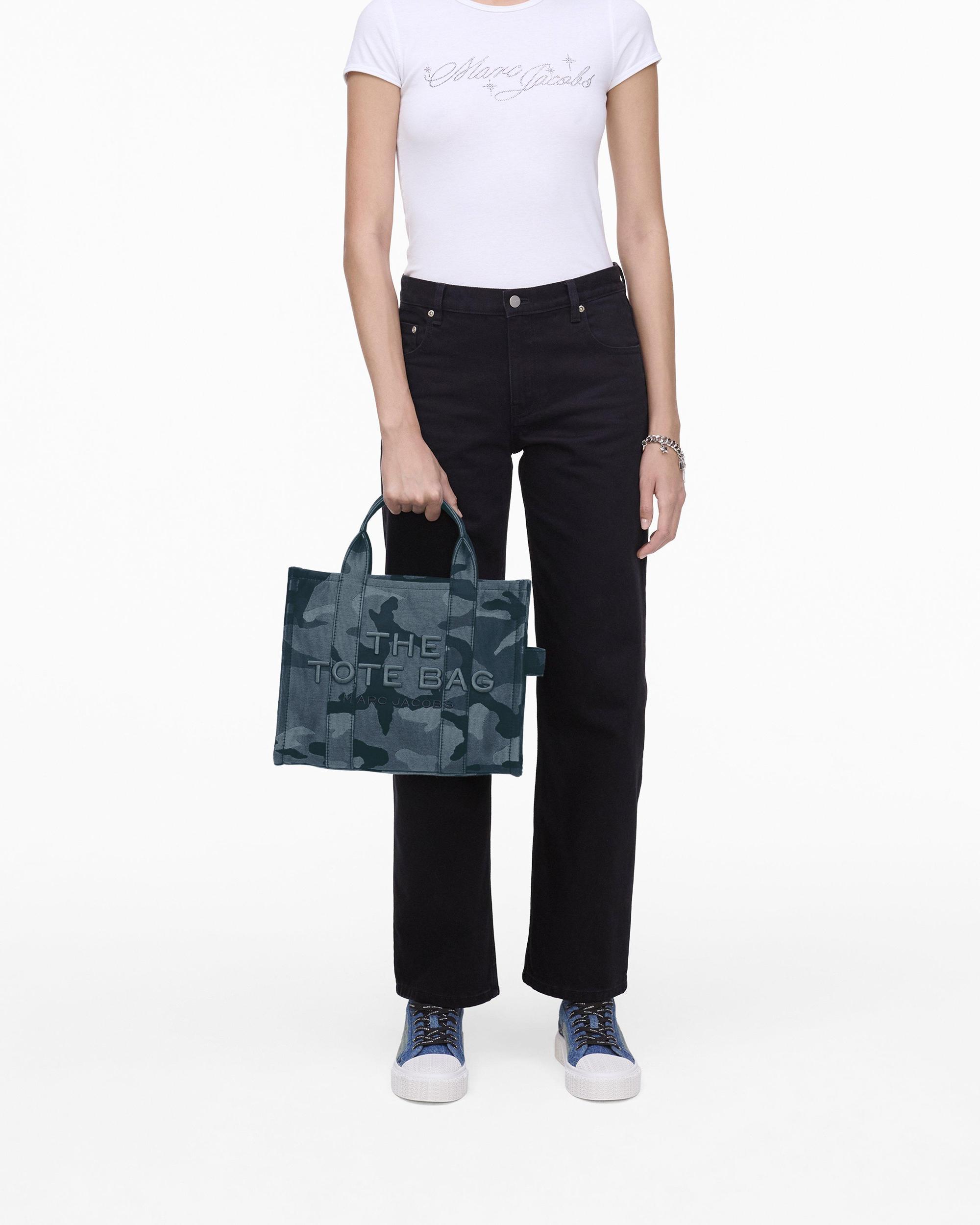 The Trompe L'Oeil Mani Canvas Medium Tote Bag Product Image