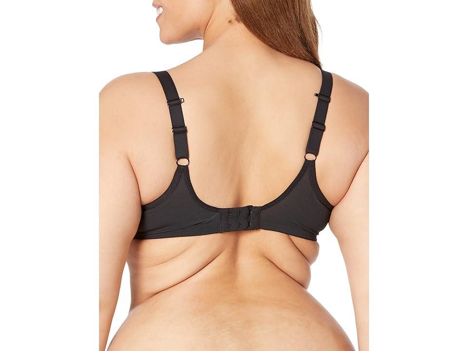 Elomi Plus Size Matilda Embroidered Sheer Plunging Convertible U-Back to Racerback Contour Wire Full Product Image