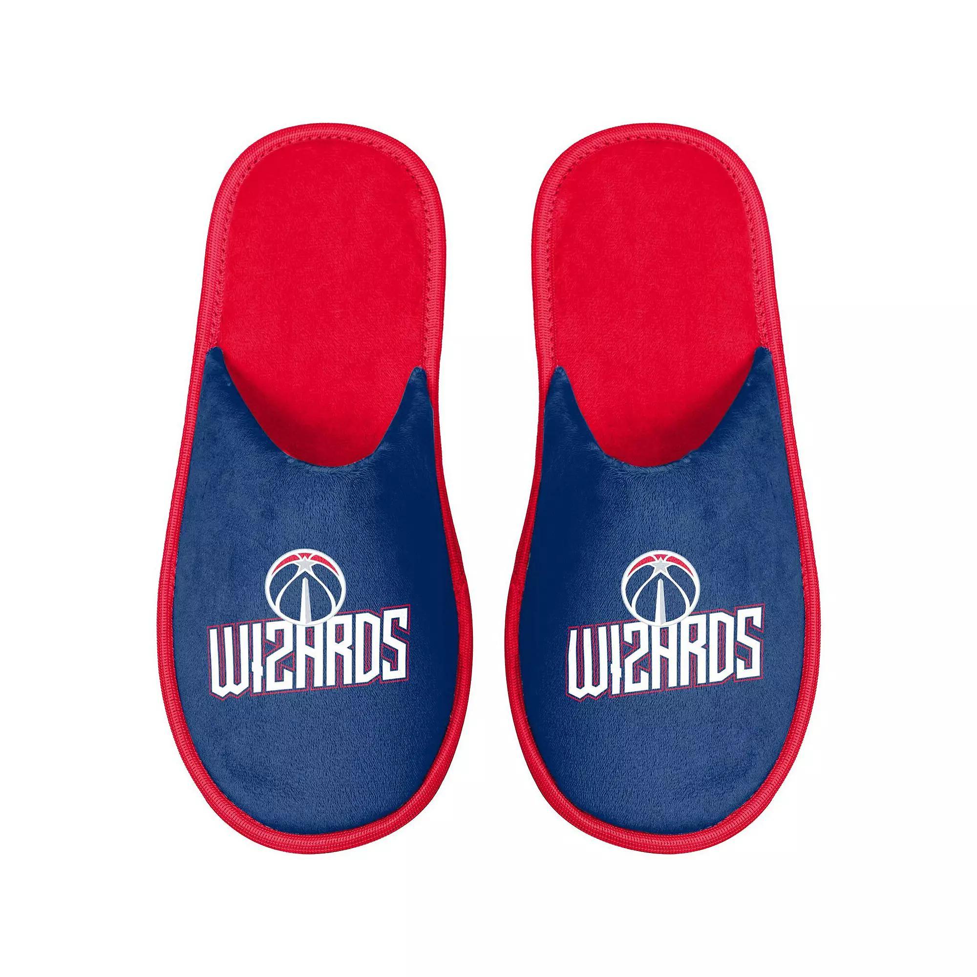 Men's FOCO Washington Wizards Scuff Slide Slippers, Size: Large, Wiz Blue Product Image