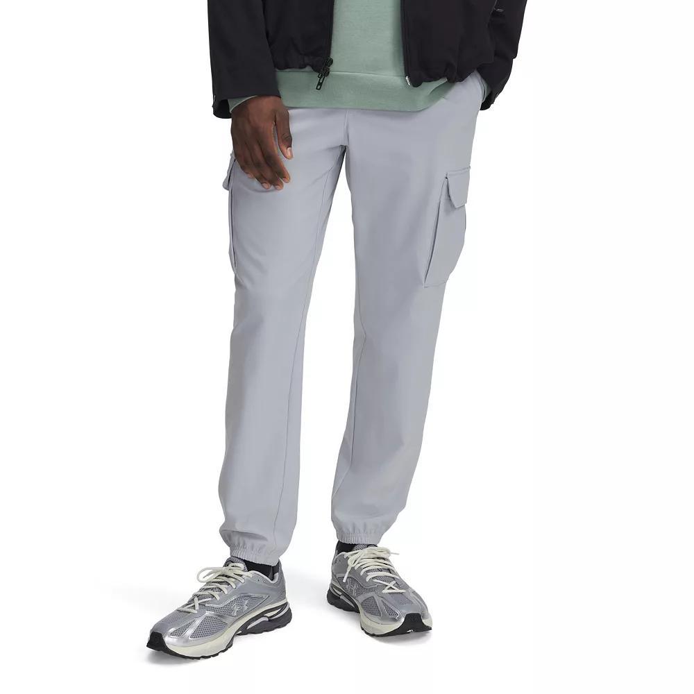 Men's Under Armour Vibe Woven Cargo Pants, Size: XXL, Mod Gray Product Image