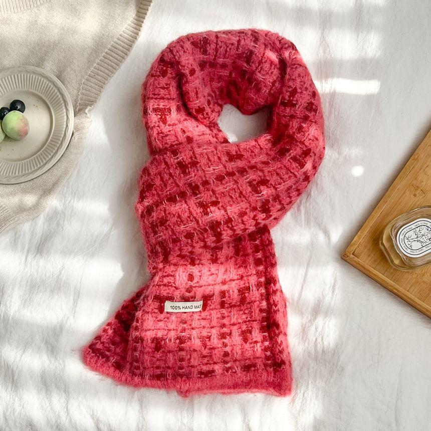 Melange Knit Scarf Product Image