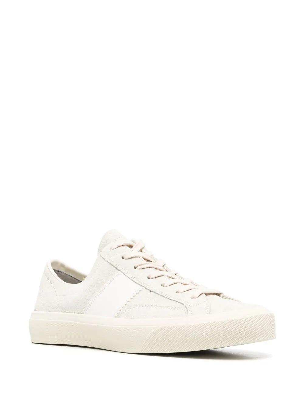 logo-patch lace-up sneakers Product Image